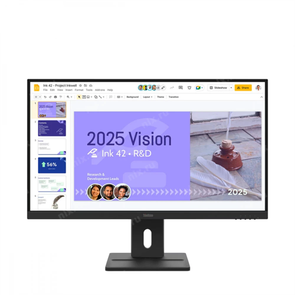 Монитор Lenovo ThinkVision E27Q-40 64BDGAT4EU 27 ", IPS, Quad HD 2560x1440 (16:9), 100 Гц