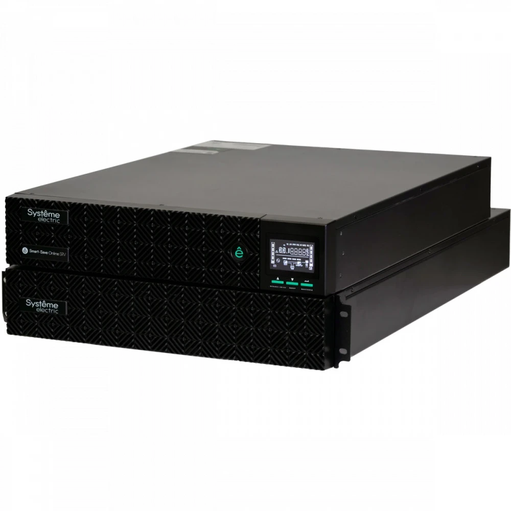 Источник бесперебойного питания Systeme Electric SRVSE6KRTXLIG2 Двойное преобразование (On-Line), Стоечный (Rack), 6000 ВА, 6000 Вт