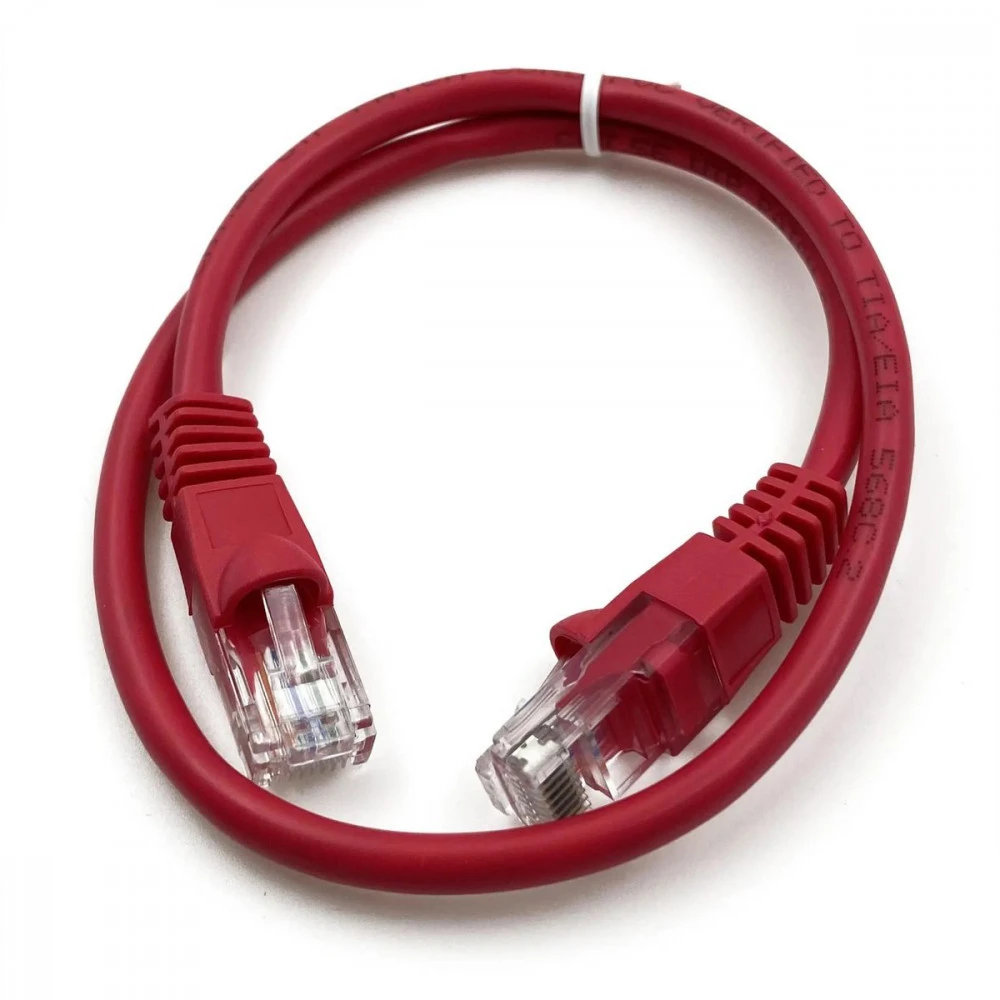 Патч-корд Buro UTP-5E-0.5M-R