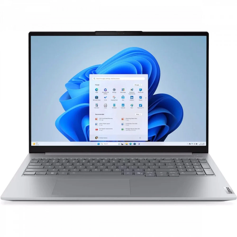 Ноутбук Lenovo ThinkBook 16 Gen 9 21US000UFW 16 ", WUXGA 1920x1200 (16:10), Intel, Core i5, 16 Гб, 512 ГБ, Intel UHD Graphics, Windows 11 Pro