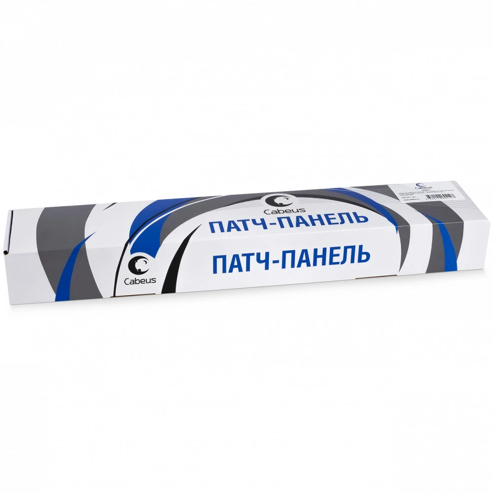 Патч-панель Cabeus PL2-48-Cat.6-Dual 48 портов, UTP, Cat. 6
