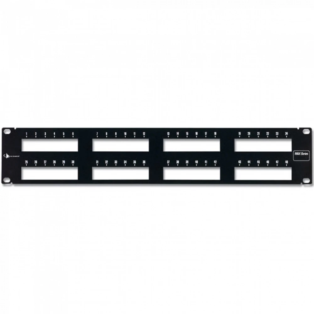 Патч-панель Siemon Панель 2U в 19'' стойку на 48 модулей Max-серии MX-PNL-48-SALE 48 портов