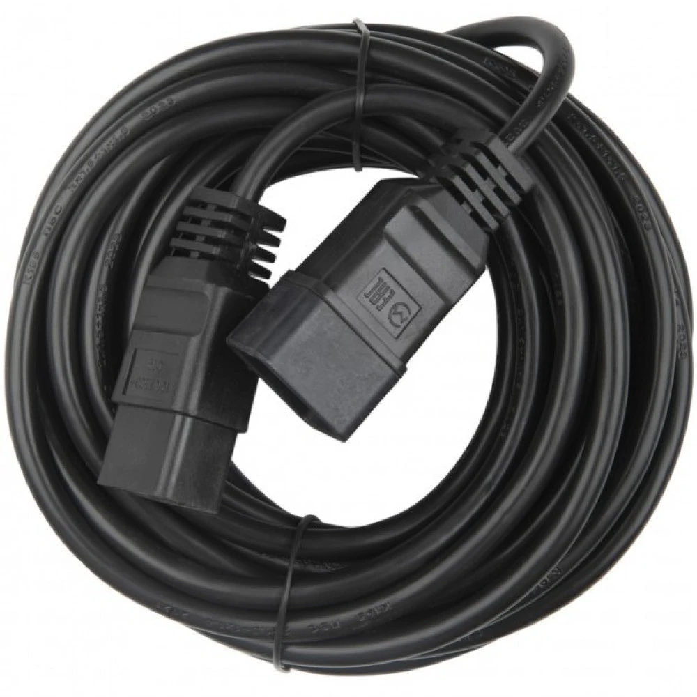 Опция для ИБП Hyperline Кабель питания IEC 320 C19 - IEC 320 C20 (3x1.5) PWC-IEC19-IEC20-10-BK