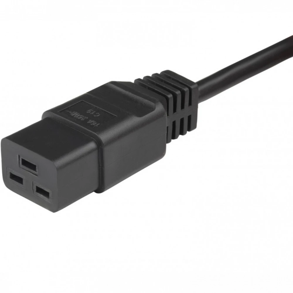 Опция для ИБП Hyperline Кабель питания IEC 320 C19 - IEC 320 C20 (3x1.5) PWC-IEC19-IEC20-10-BK