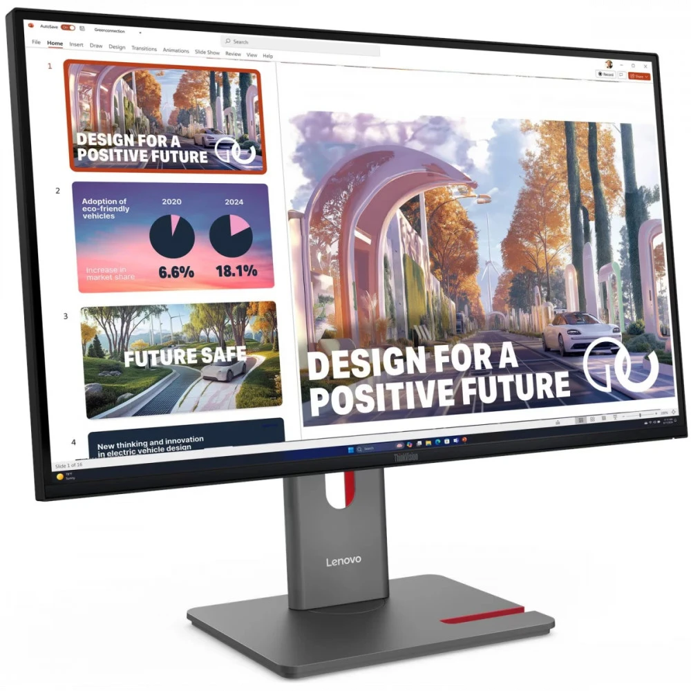 Монитор Lenovo ThinkVision P27QD-40 64B3GAT2EU 27 ", IPS, Quad HD 2560x1440 (16:9), 120 Гц