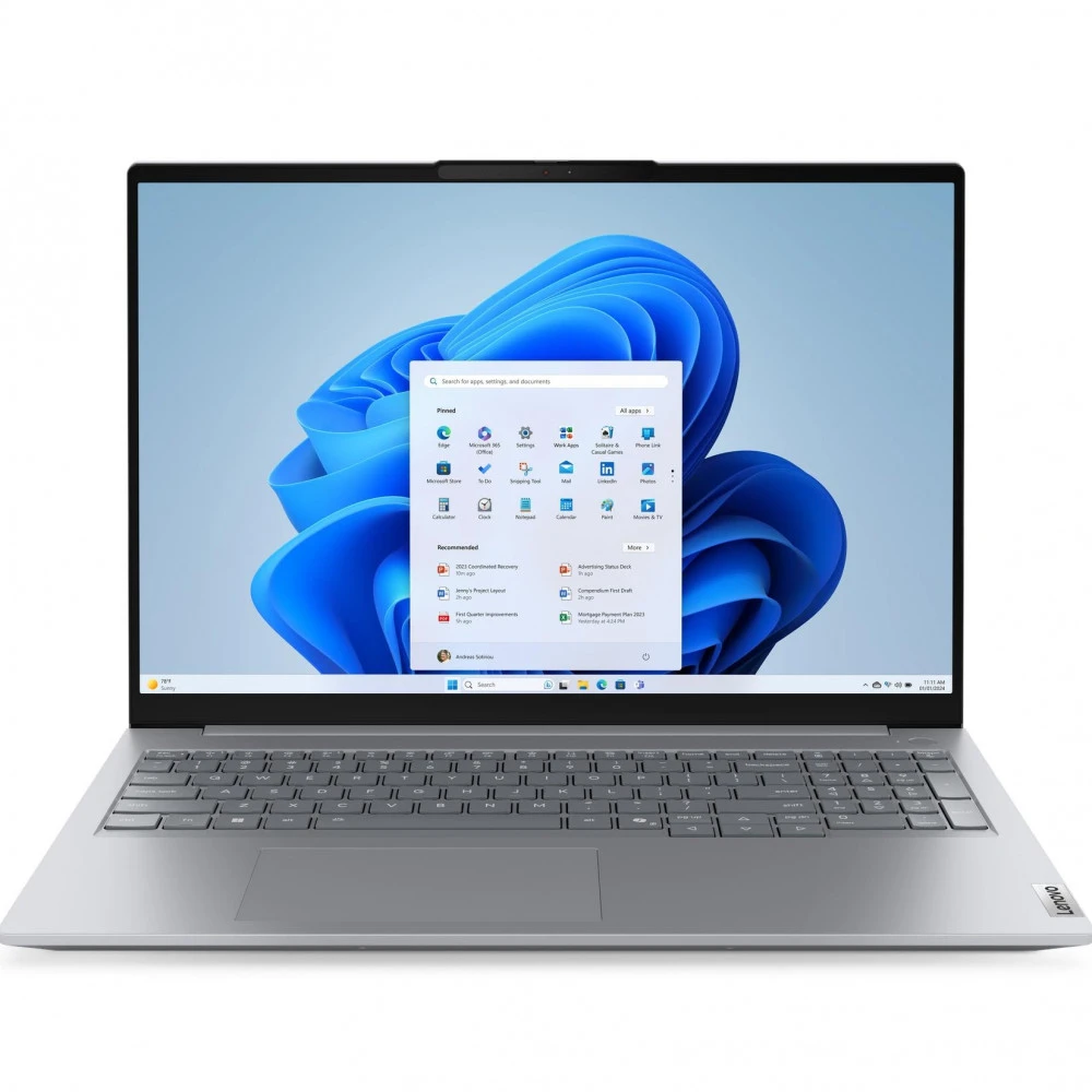 Ноутбук Lenovo ThinkBook 16 G8 21SK00EAFW 16 ", WUXGA 1920x1200 (16:10), Intel, Core Ultra 5, 16 Гб, 512 ГБ, Intel Arc 130T, Windows 11 Pro