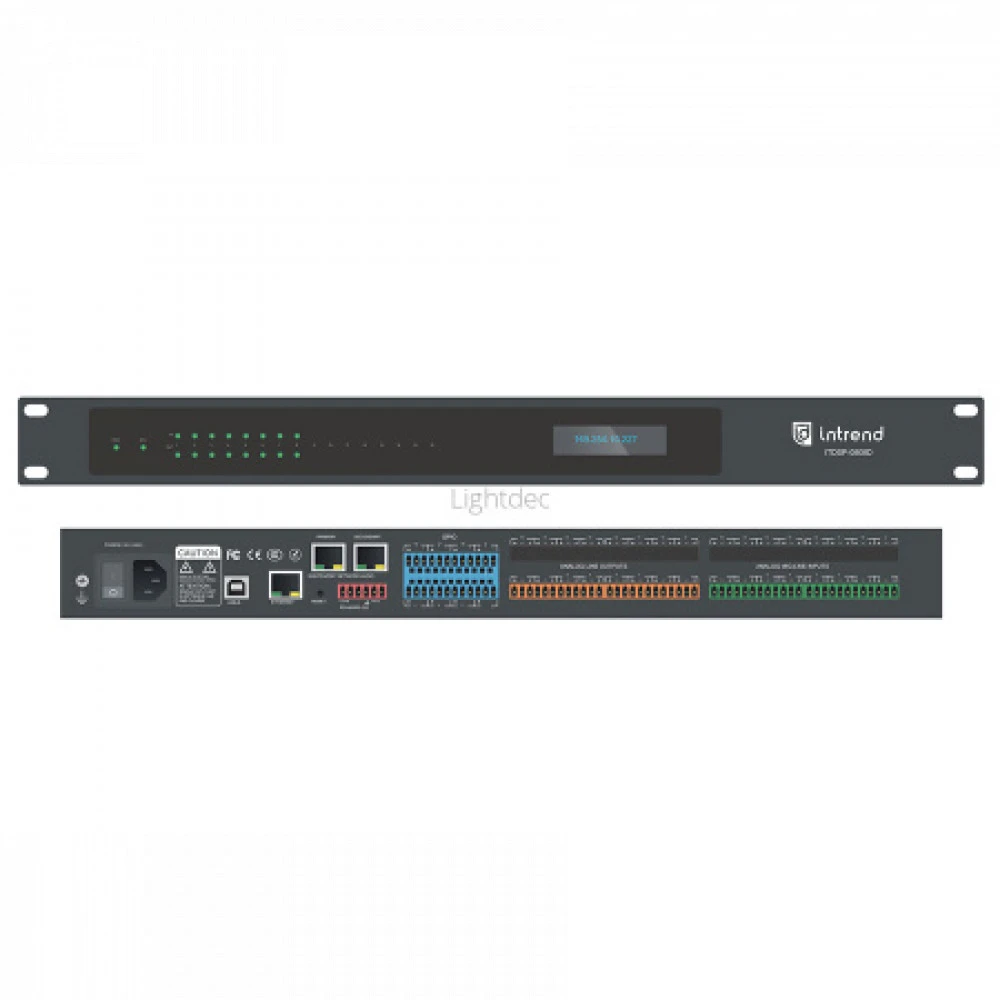 Аксессуар для аудиотехники Intrend ITDSP-0808Dv2