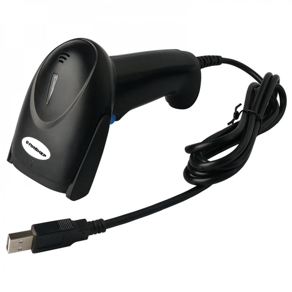 Сканер штрихкода Pioneer BB-2000 BB-2000_ Ручной проводной, 2D, USB, Серый