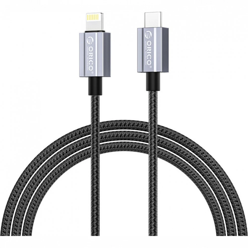Кабель интерфейсный ORICO Кабель USB C - Lightning(m) 8-pin 0014589 USB Type C - Lightning (8pin)