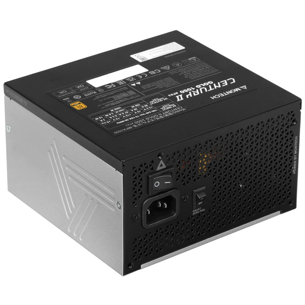 Блок питания Montech CENTURY II 1050W 1050 Вт, 80+ Gold
