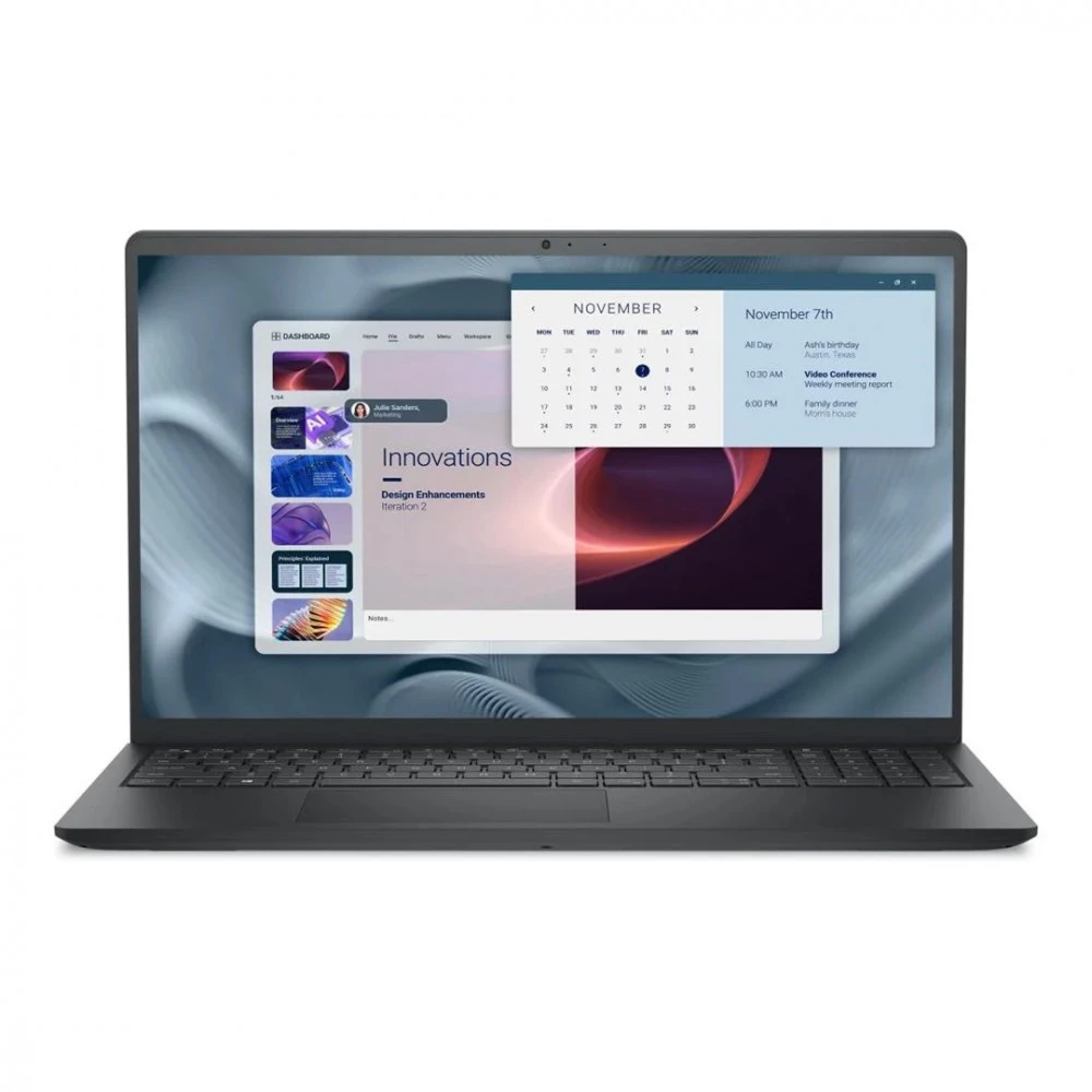 Ноутбук Dell Pro 15 Essential PV15250 PV15250_RPLU_005_P8L 15.6 ", FHD 1920x1080 (16:9), Intel, Core i5, 16 Гб, 512 ГБ, Intel UHD Graphics, Windows 11 Pro