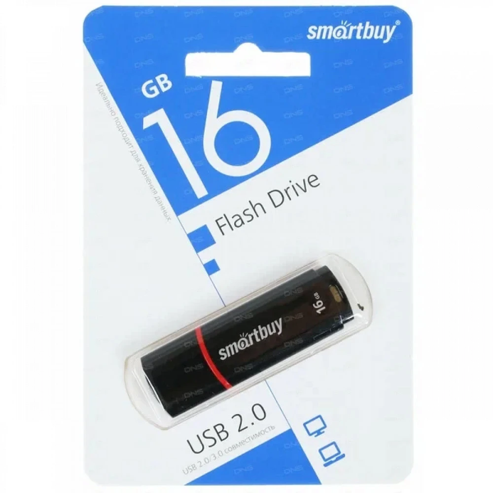 USB флешка (Flash) SmartBuy 0001220 16 ГБ