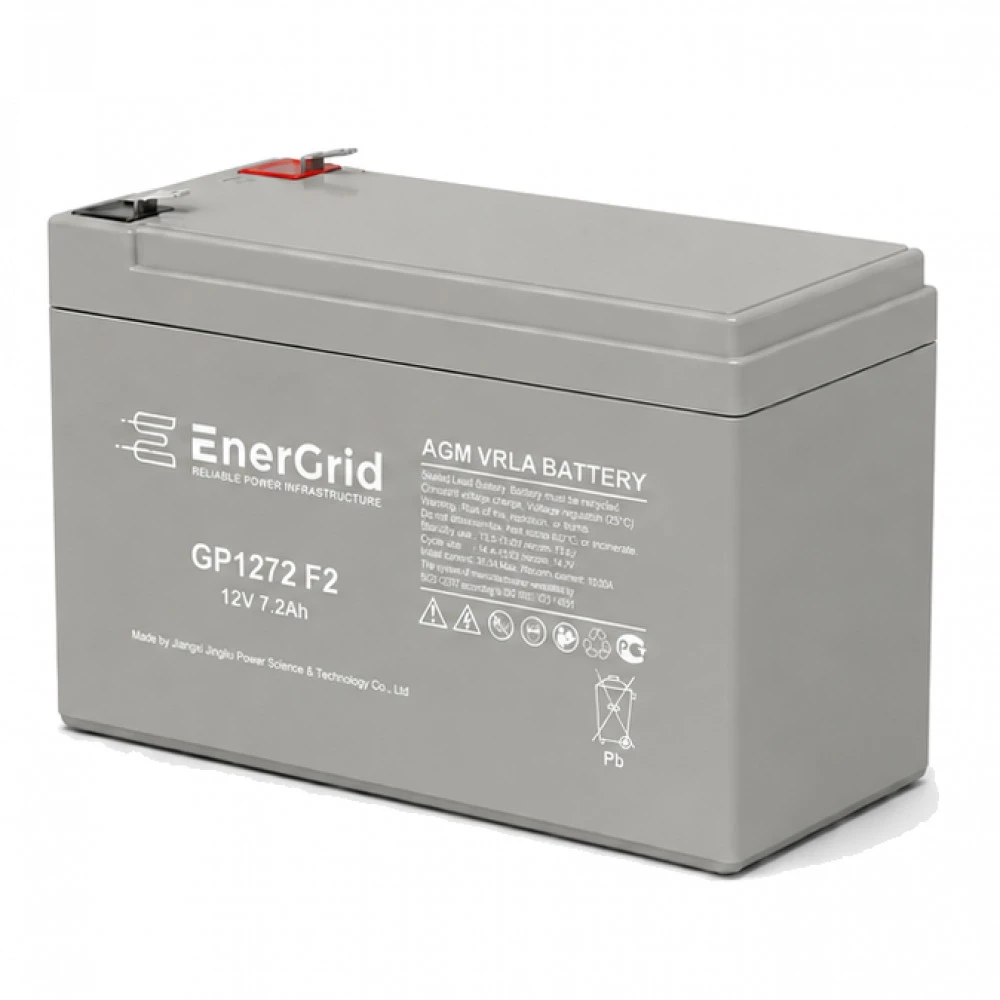 Сменные аккумуляторы АКБ для ИБП EnerGrid GP1272 F2 12 В