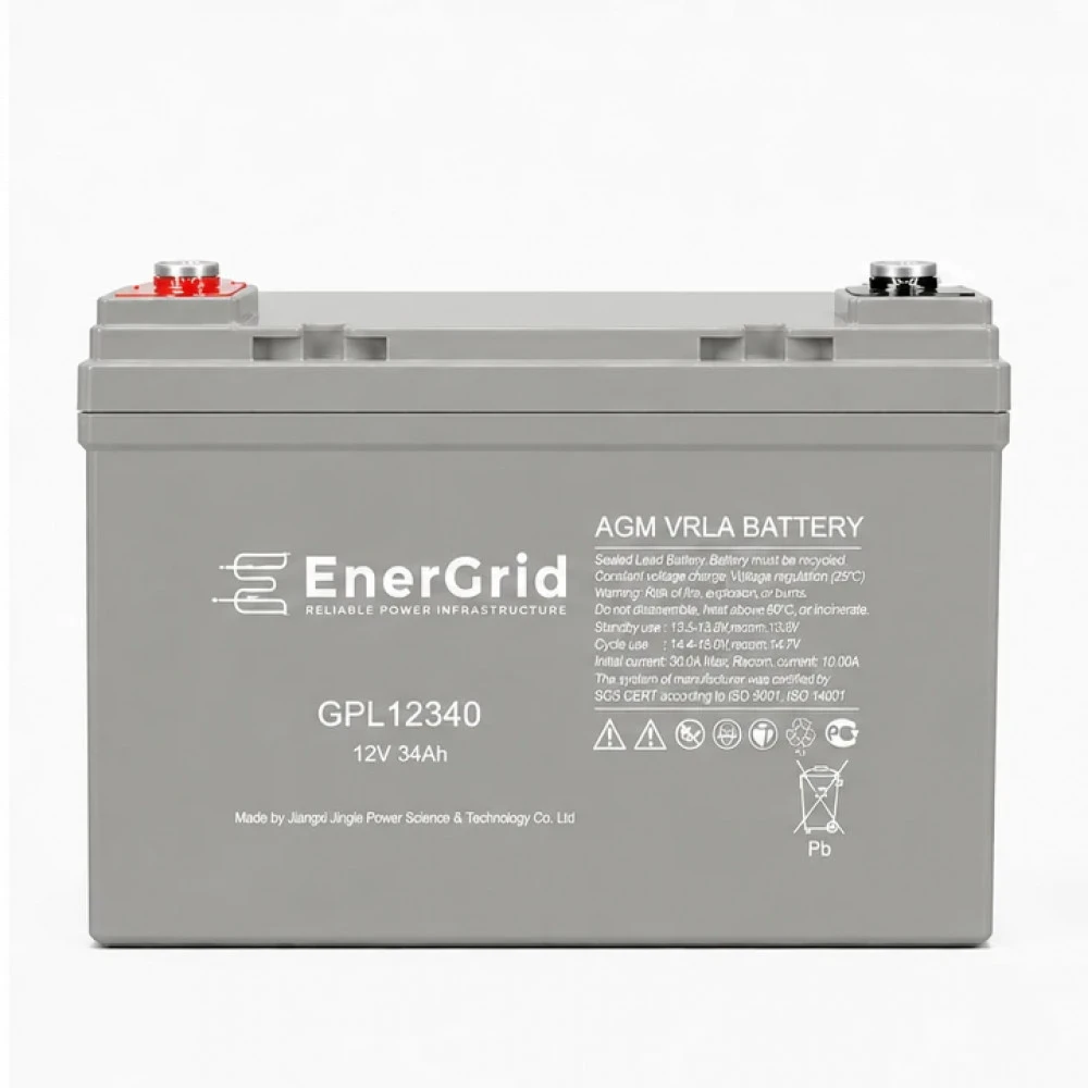 Сменные аккумуляторы АКБ для ИБП EnerGrid GPL12340 12 В