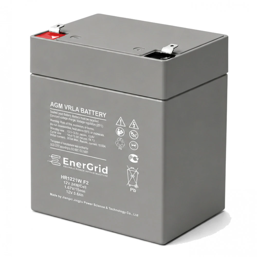 Сменные аккумуляторы АКБ для ИБП EnerGrid HR1221W F2 12 В