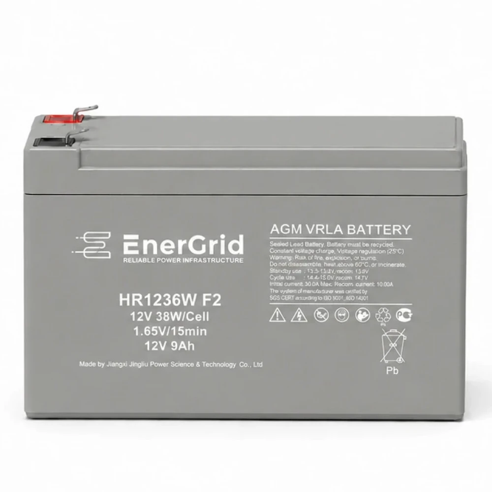 Сменные аккумуляторы АКБ для ИБП EnerGrid HR1236W F2 12 В