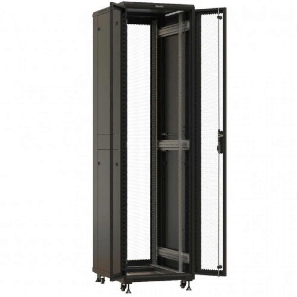 Серверный шкаф Hyperline напольный 19-дюймовый 47U 2277x600х1000 мм TTBR-4761-DD-RAL9004