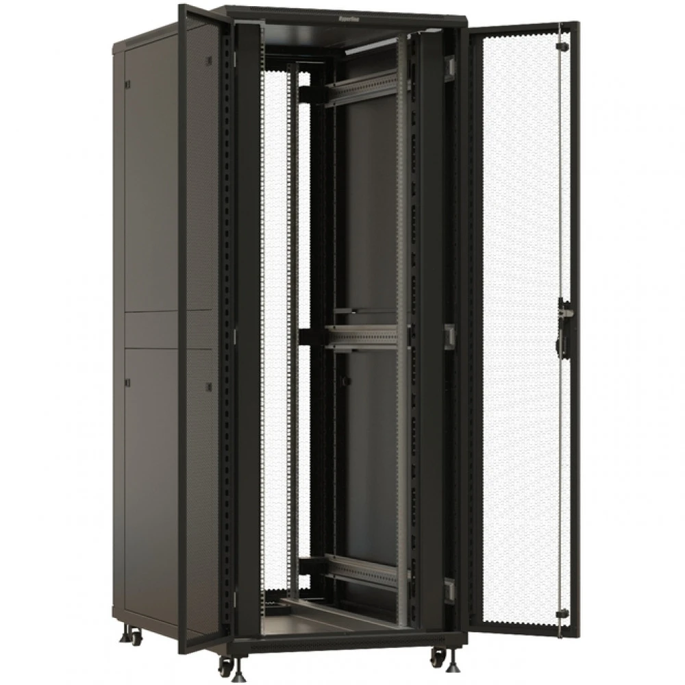 Серверный шкаф Hyperline напольный 19-дюймовый 42U 2055x800х800 мм TTBR-4288-DD-RAL9004