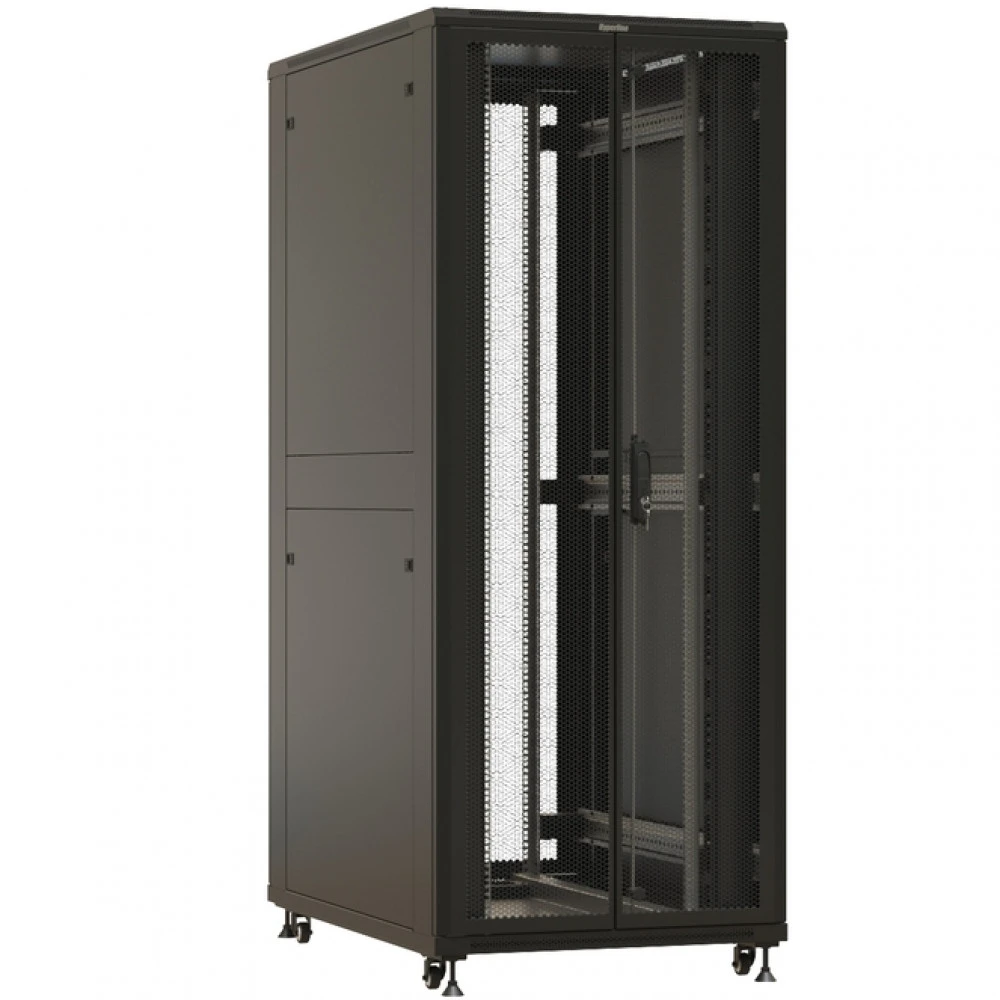 Серверный шкаф Hyperline напольный 19-дюймовый 42U 2055x800х800 мм TTBR-4288-DD-RAL9004