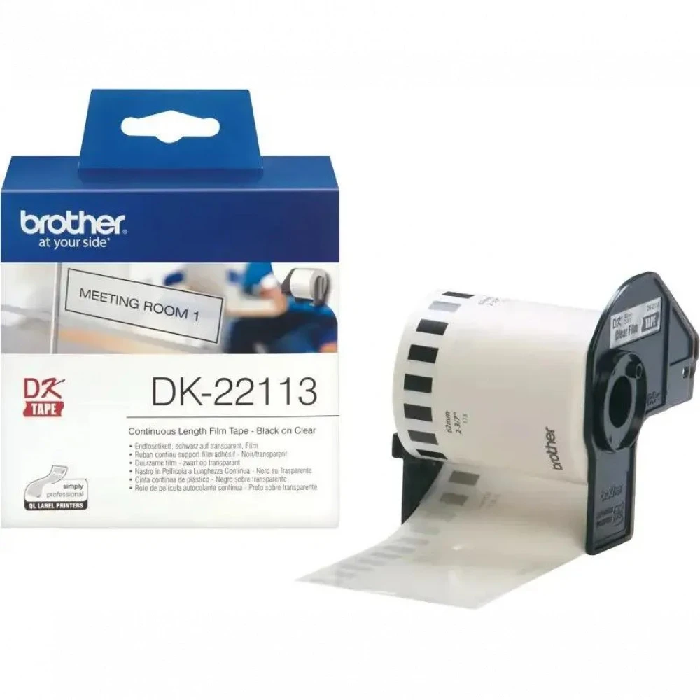 Brother Наклейки бумажные непрерывные DK22113 DK-22113