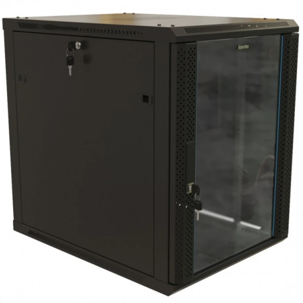 Серверный шкаф Hyperline Шкаф настенный 19-дюймовый (19") 22U 1086x600х800 мм TWB-2268-GP-RAL9004