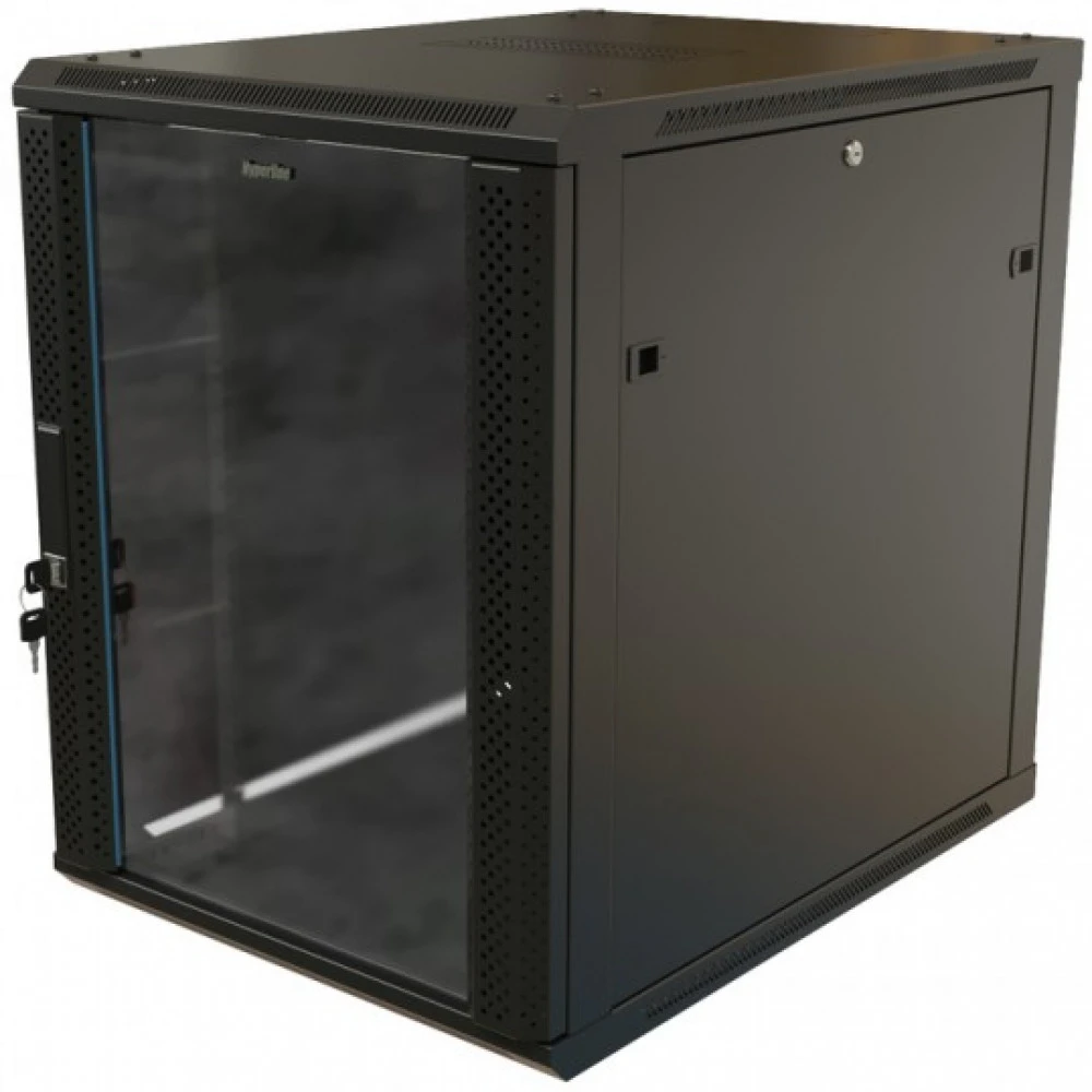 Серверный шкаф Hyperline Шкаф настенный 19-дюймовый (19") 22U 1086x600х800 мм TWB-2268-GP-RAL9004