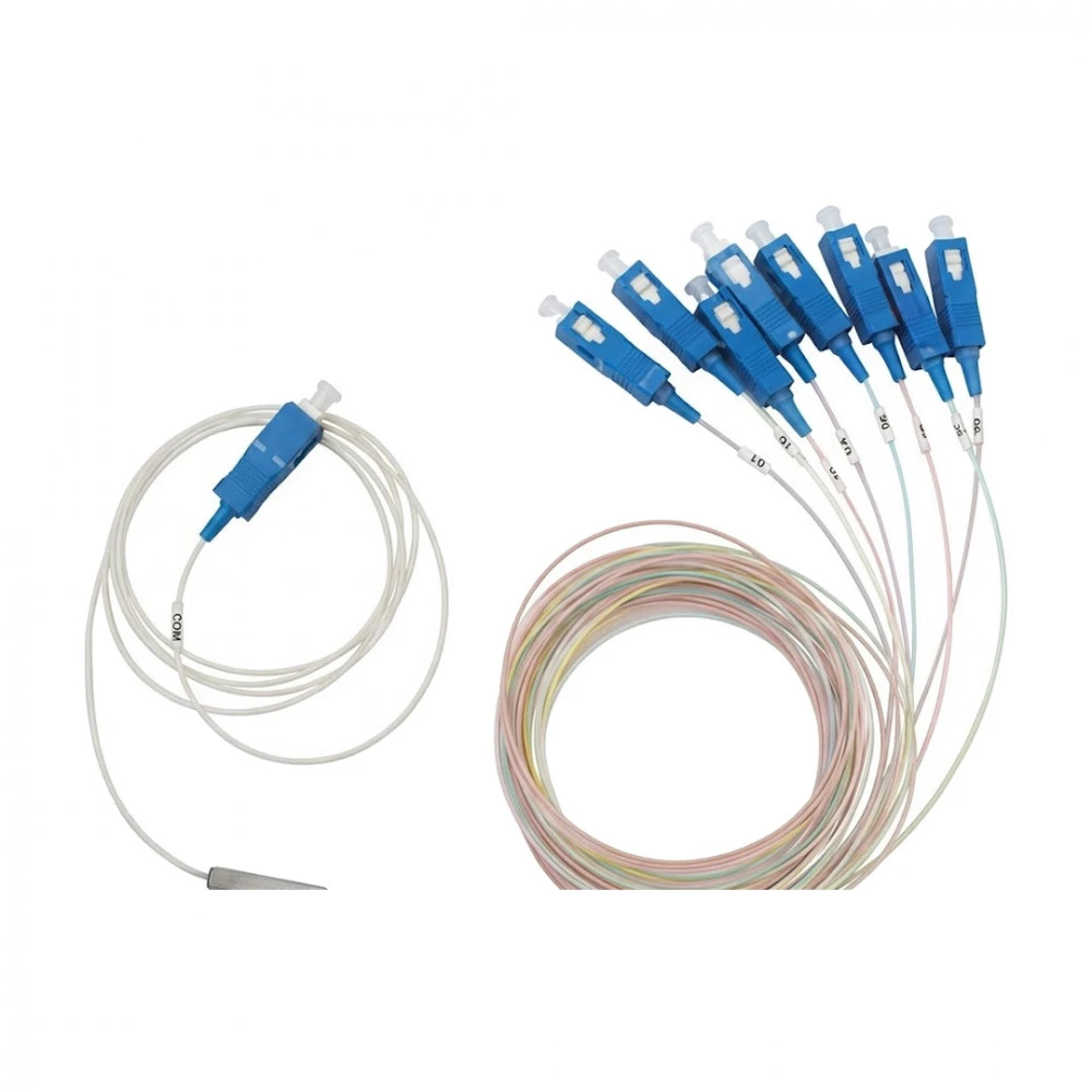 Аксессуар для оптических сетей NO NAME Сплиттер оптический PLC-1x8-SC/UPC1