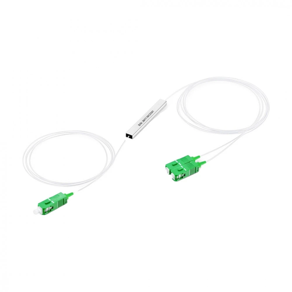 Аксессуар для оптических сетей Uni-Telco Сплиттер оптический PLC-1x2-SC/APC