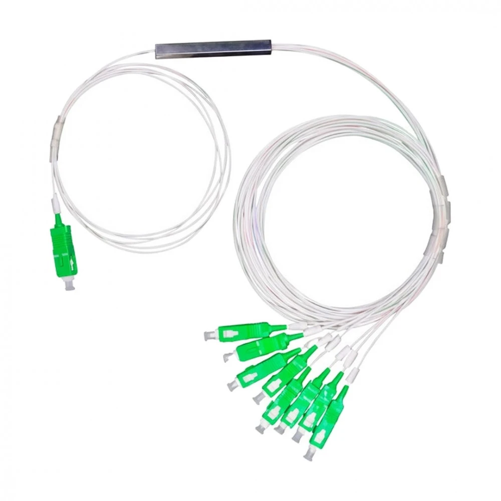 Аксессуар для оптических сетей NO NAME Сплиттер оптический PLC-1x8-SC/APC1