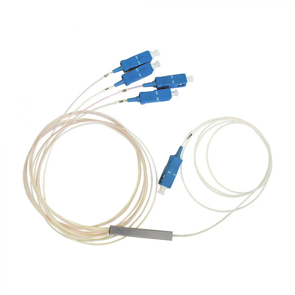 Аксессуар для оптических сетей Uni-Telco Сплиттер оптический PLC-1x4-SC/UPC