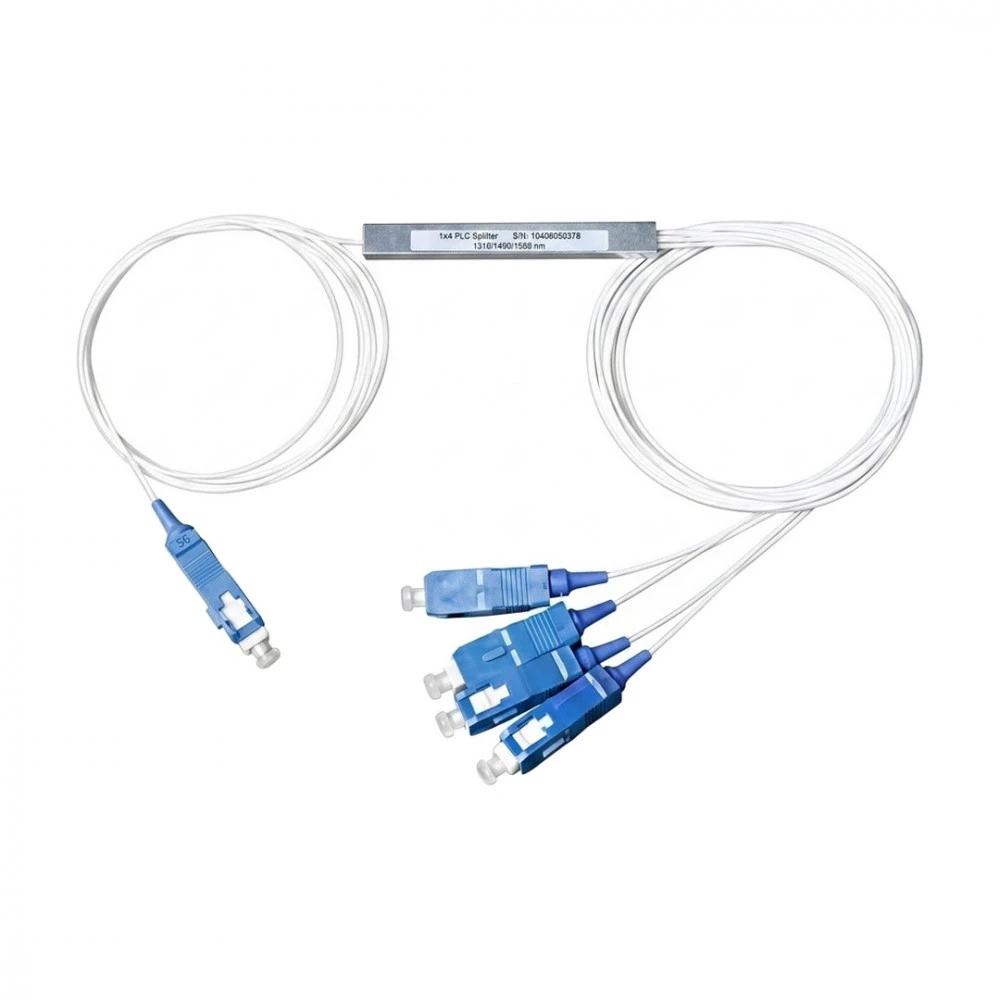 Аксессуар для оптических сетей Uni-Telco Сплиттер оптический PLC-1x4-SC/UPC