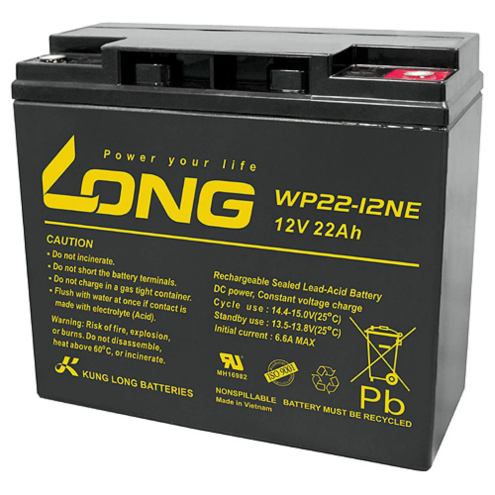 Сменные аккумуляторы АКБ для ИБП Long Аккумулятор LONG WP22-12NE 12 В