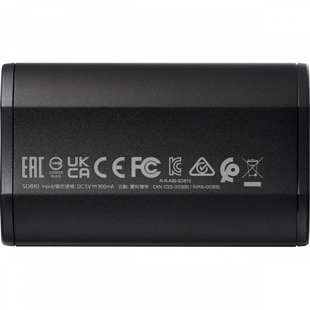 Внешние накопители ADATA SD810 SD810-2000G-CBK 2 ТБ