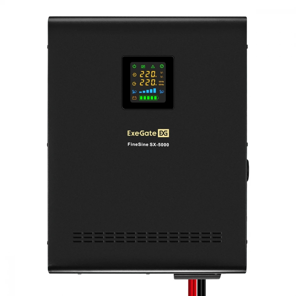 Источник бесперебойного питания ExeGate EX296004RUS + батарея 55Aч EX285667RUS 4шт EX296661RUS Линейно-интерактивные, Напольный (Tower), 5000 ВА, 3500 Вт