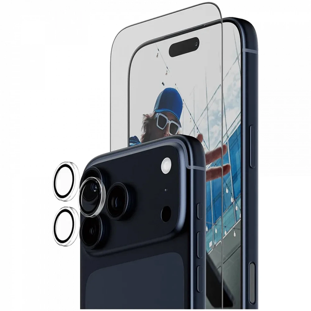 Аксессуары для смартфона PanzerGlass Защитное стекло 2-in-1 Essentials Bundle iPhone 17 Pro Max PG_PG36196