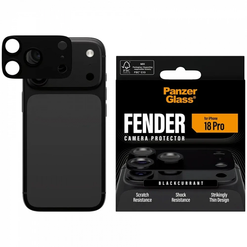 Аксессуары для смартфона PanzerGlass Защита объектива камеры Black Currant iPhone 18 Pro PG56050