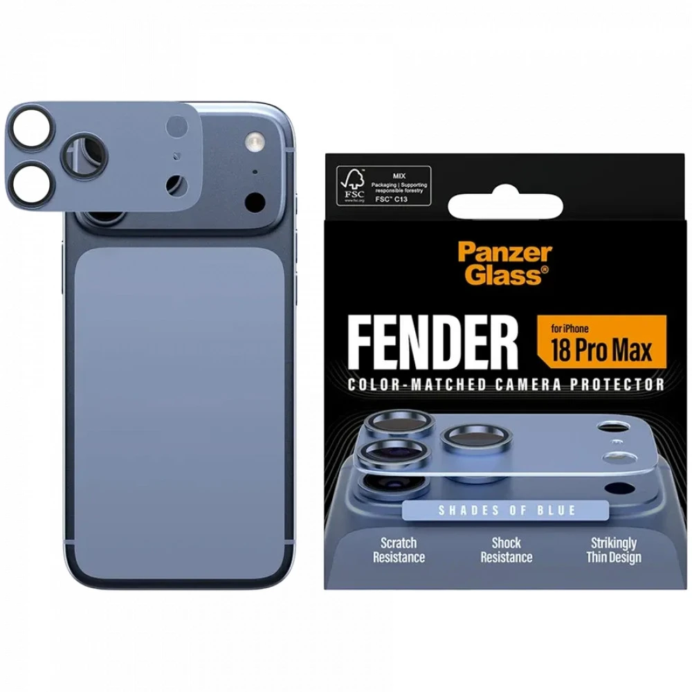 Аксессуары для смартфона PanzerGlass Защита объектива камеры Italian Blue iPhone 18 Pro Max PG06497