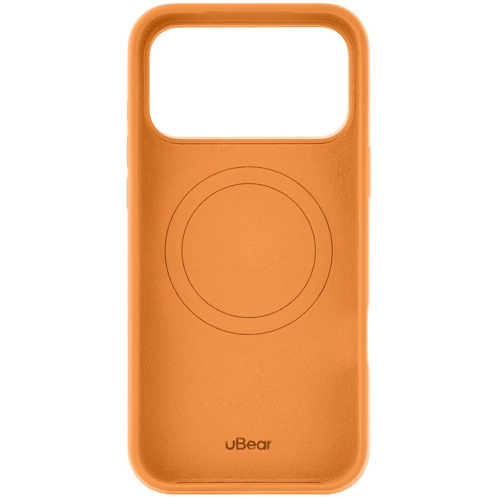 Аксессуары для смартфона uBear Чехол Touch Mag Case с MagSafe для iPhone 17 Pro Max оранжевый CS569OR69PTH-I25M