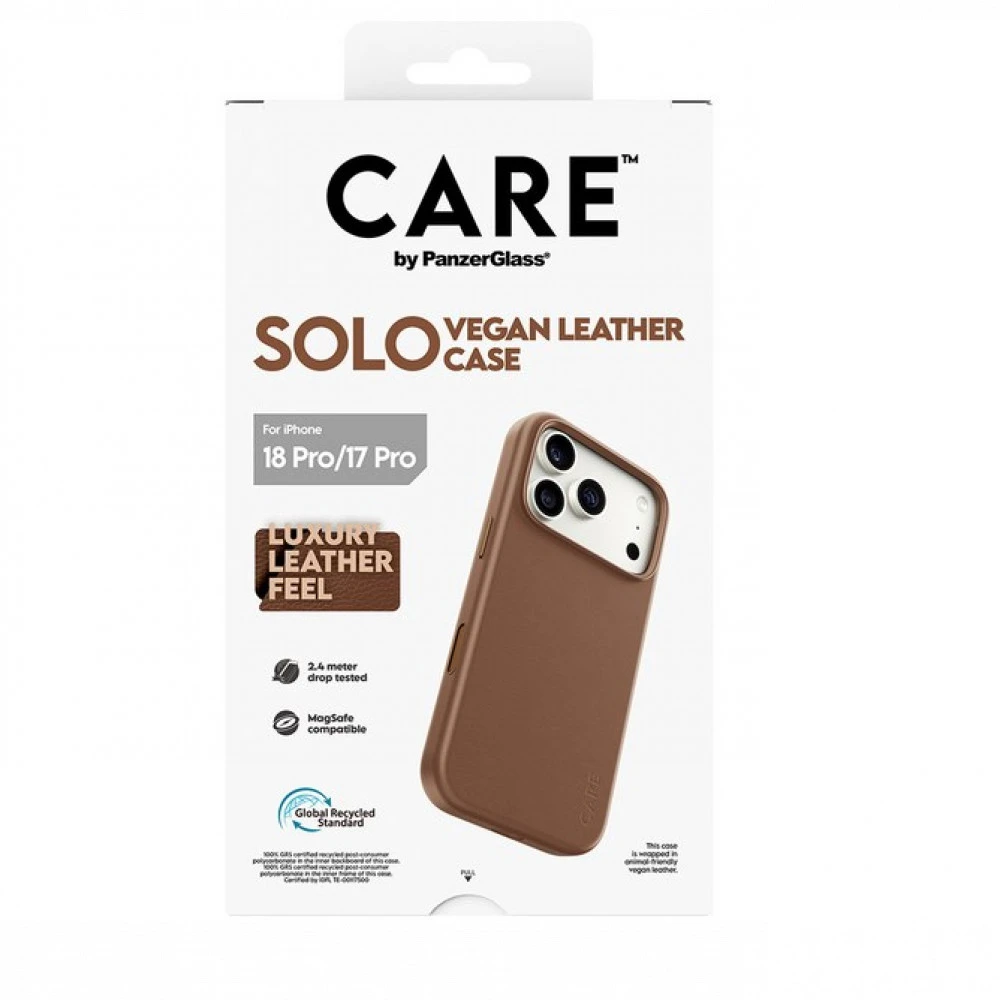 Аксессуары для смартфона PanzerGlass Защитный чехол iPhone 18 Pro - PanzerGlass CARE Solo - Brune CR94201