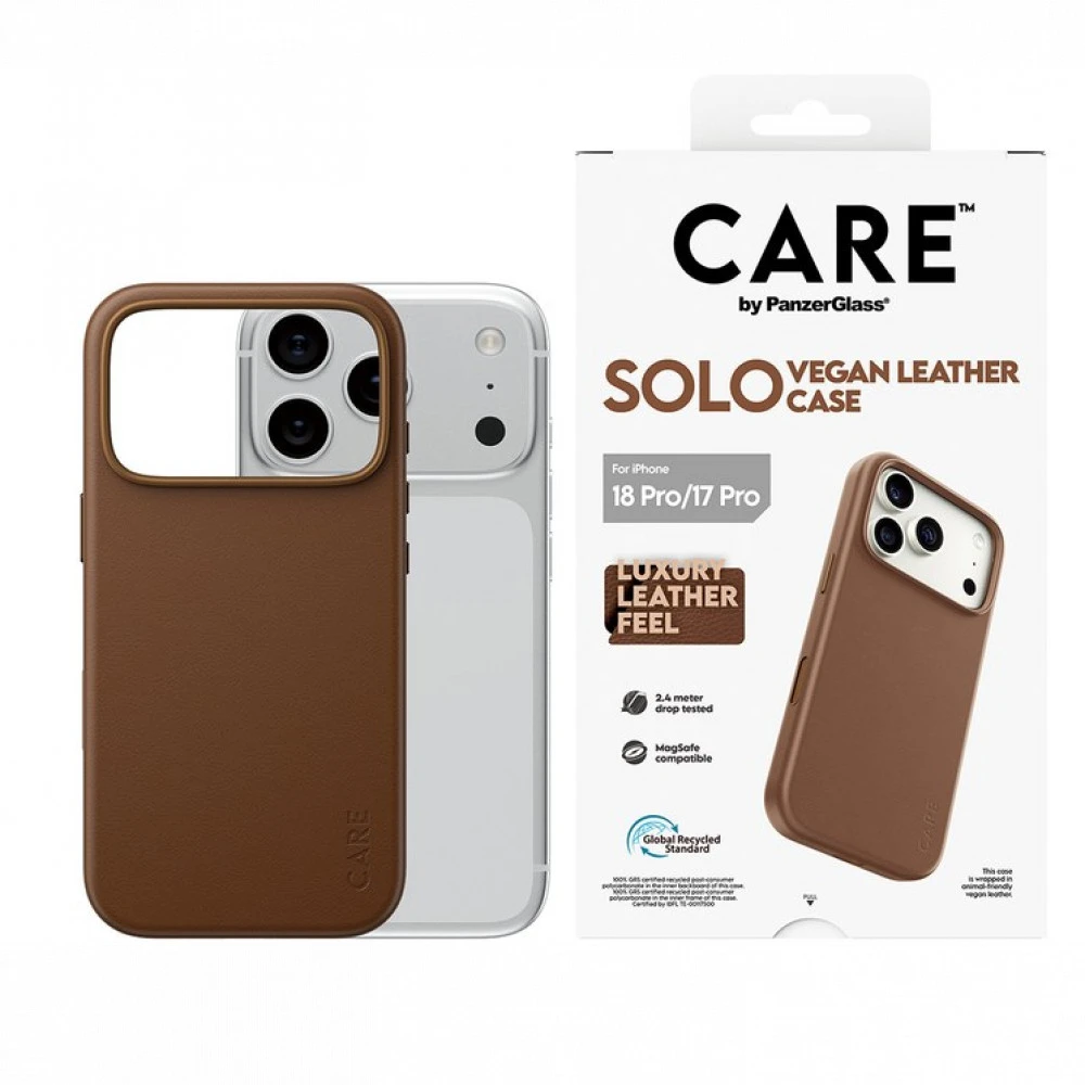 Аксессуары для смартфона PanzerGlass Защитный чехол iPhone 18 Pro - PanzerGlass CARE Solo - Brune CR94201