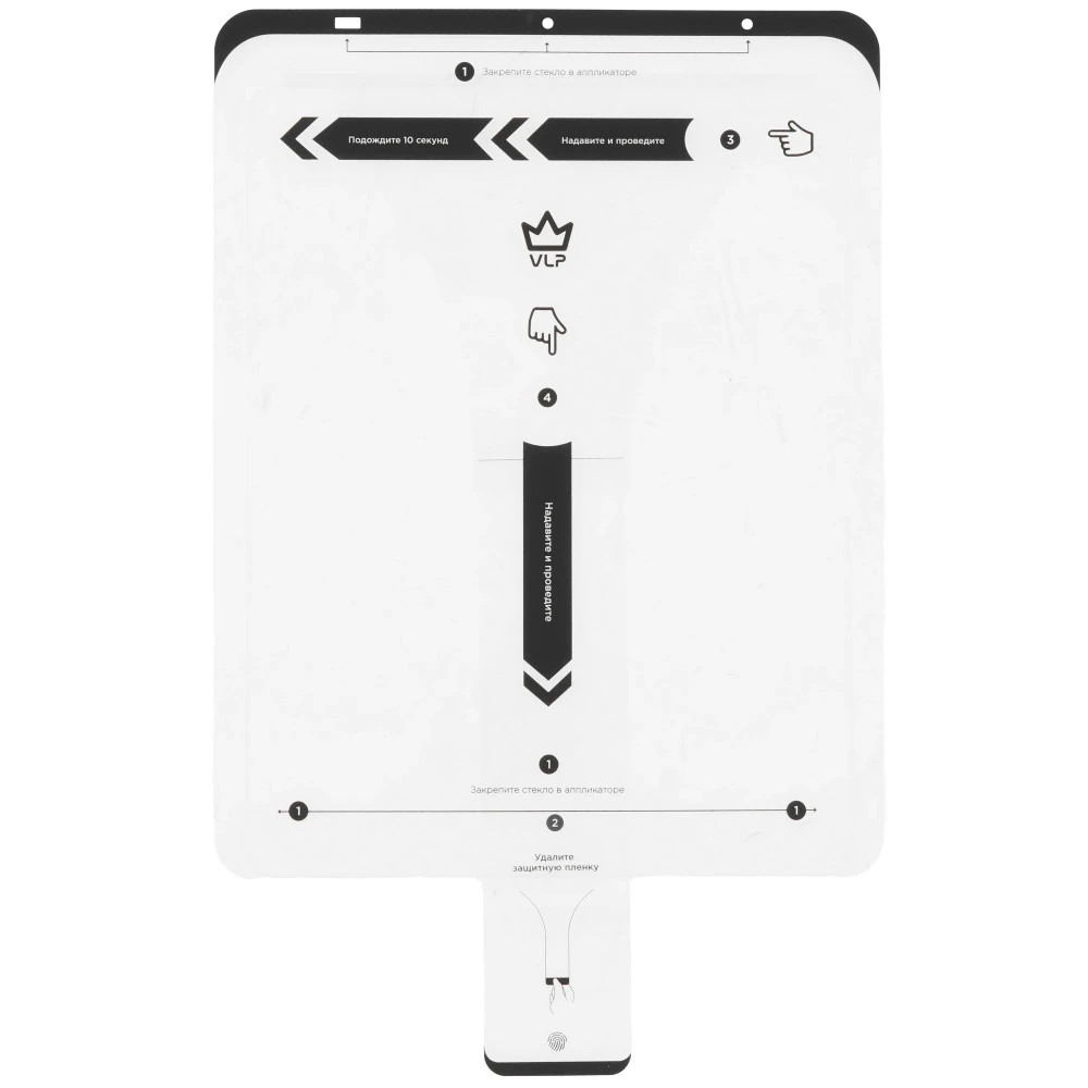 Аксессуары для смартфона VLP Защитное стекло для Apple iPad Air 13" (M2/M3) 1068002
