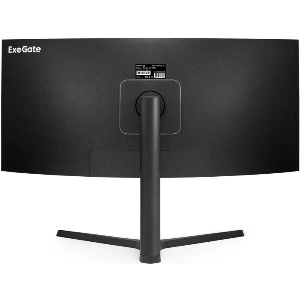 Монитор ExeGate Combat EC3407TA EX296284RUS 34 ", VA, Ultra-Wide QHD 3440x1440 (21:9), 144 Гц