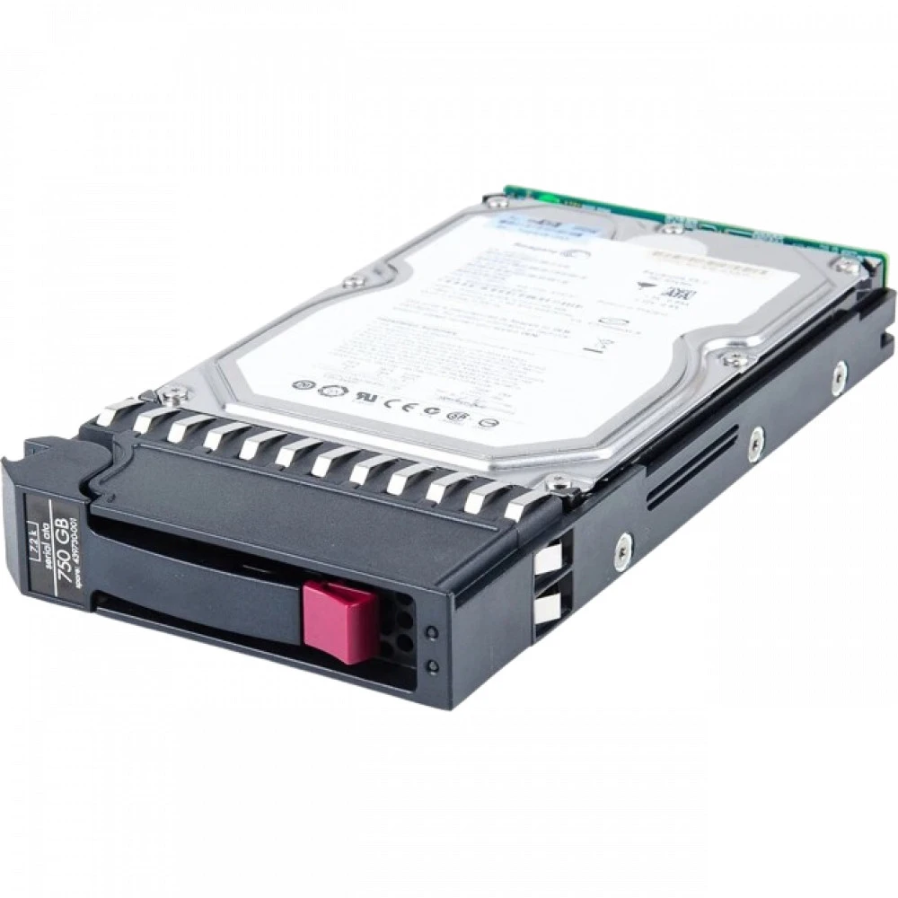 Опция для системы хранения данных СХД HPE MSA2 750GB 7.2K 3.5 SATA AJ739A Диск для СХД