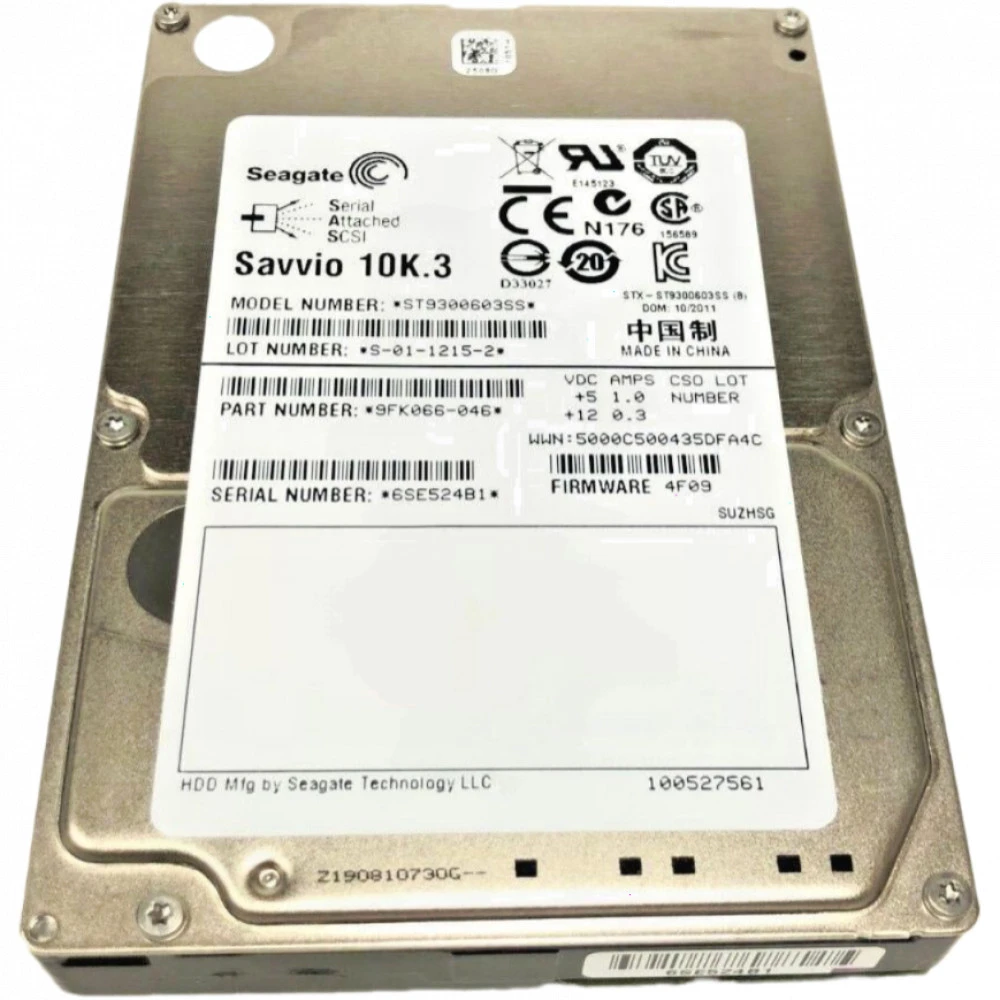 Серверный жесткий диск Seagate Savvio ST9300603SS 2,5 SFF, 300 ГБ, SAS