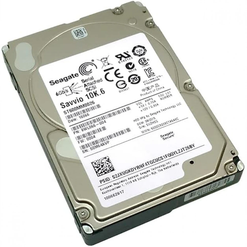 Серверный жесткий диск Seagate Savvio ST600MM0026 2,5 SFF, 600 ГБ, SAS
