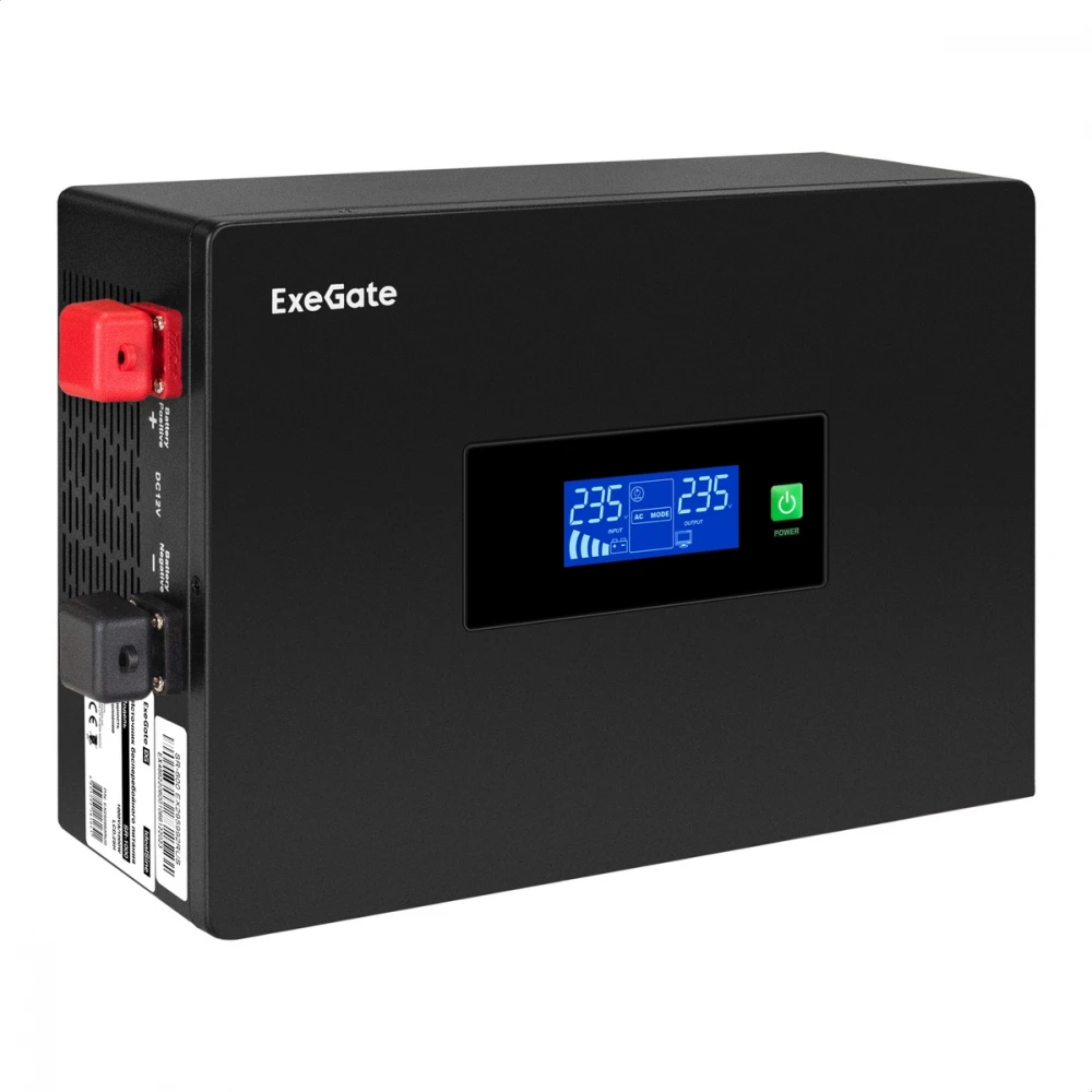 Инвертор ExeGate IdealSine SR-1000.LCD.2SH EX295993RUS
