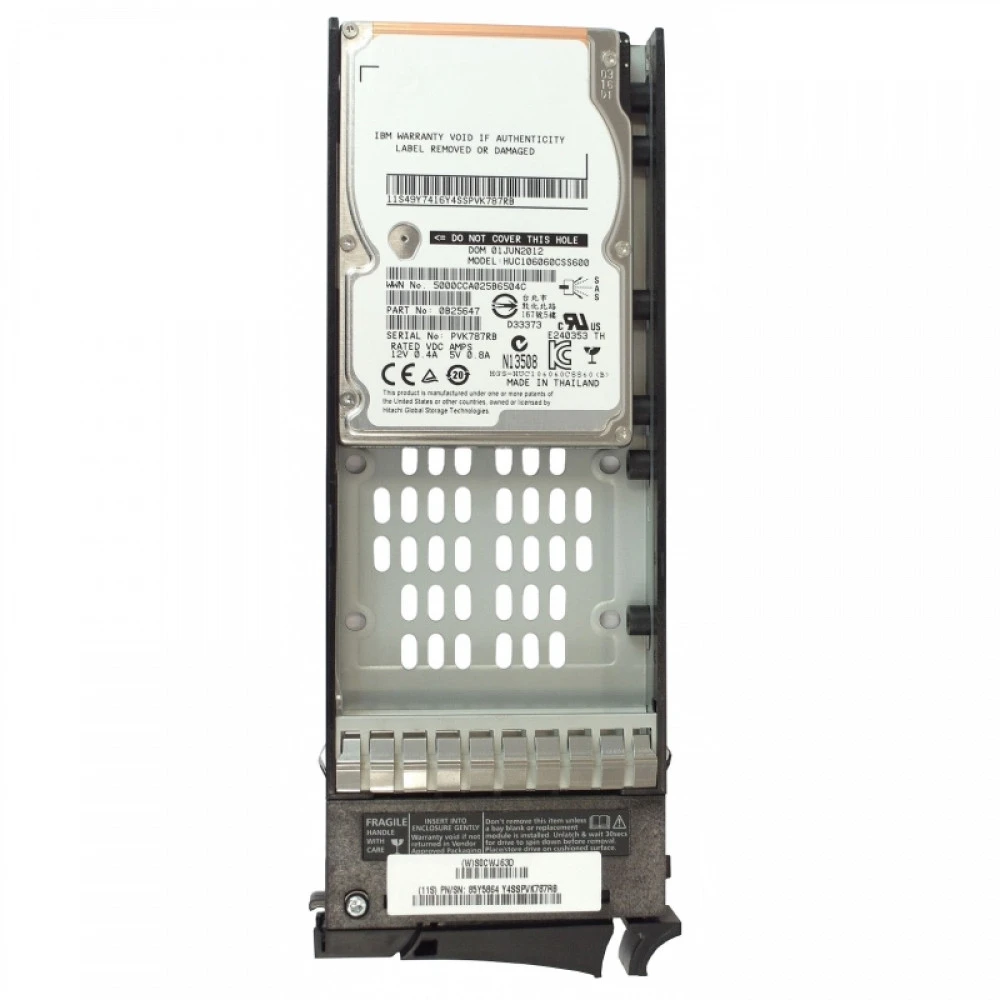 Серверный жесткий диск IBM 85Y5864 3,5 LFF, 600 ГБ, SAS