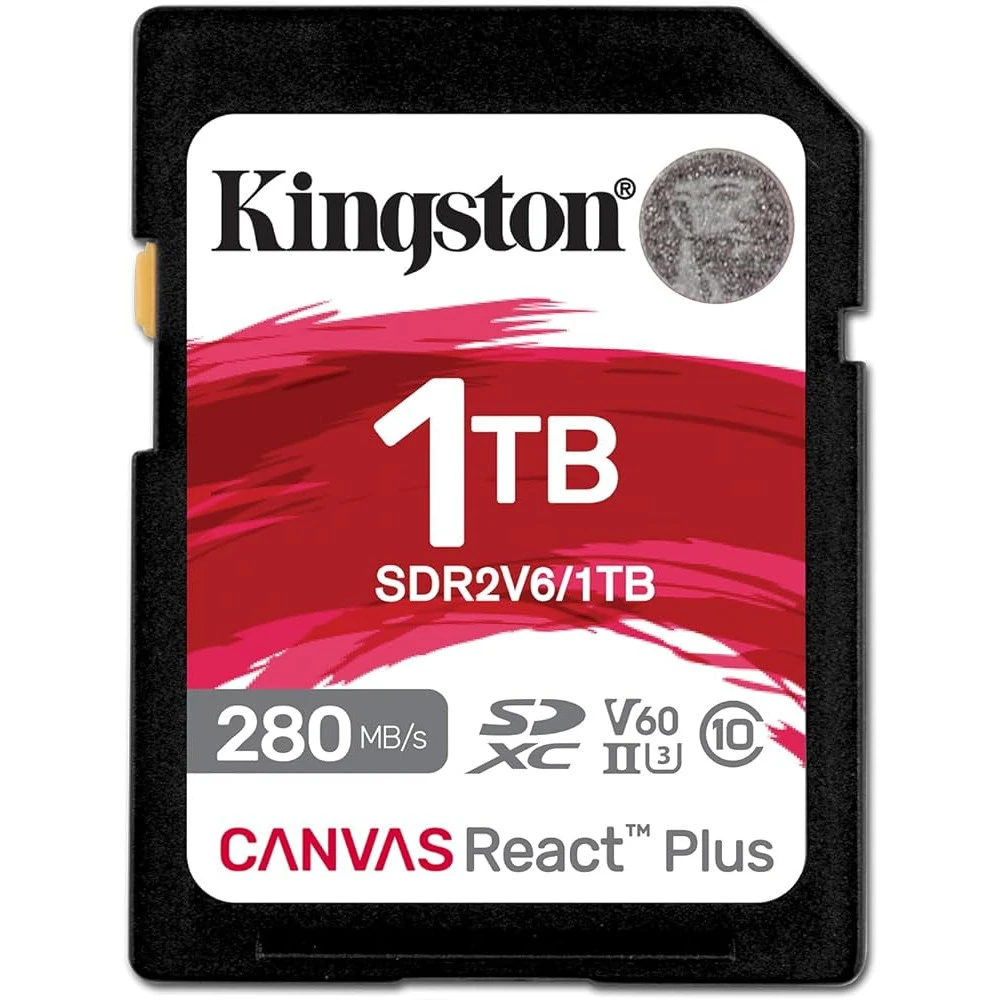 Флеш (Flash) карты Kingston Canvas React Plus SDR2V6/1TB 1 ТБ