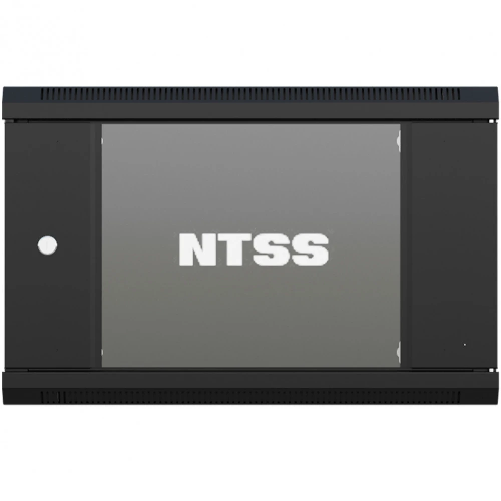 Серверный шкаф NTSS настенный 9U 570x450мм NTSS-W9U6045GS-BL