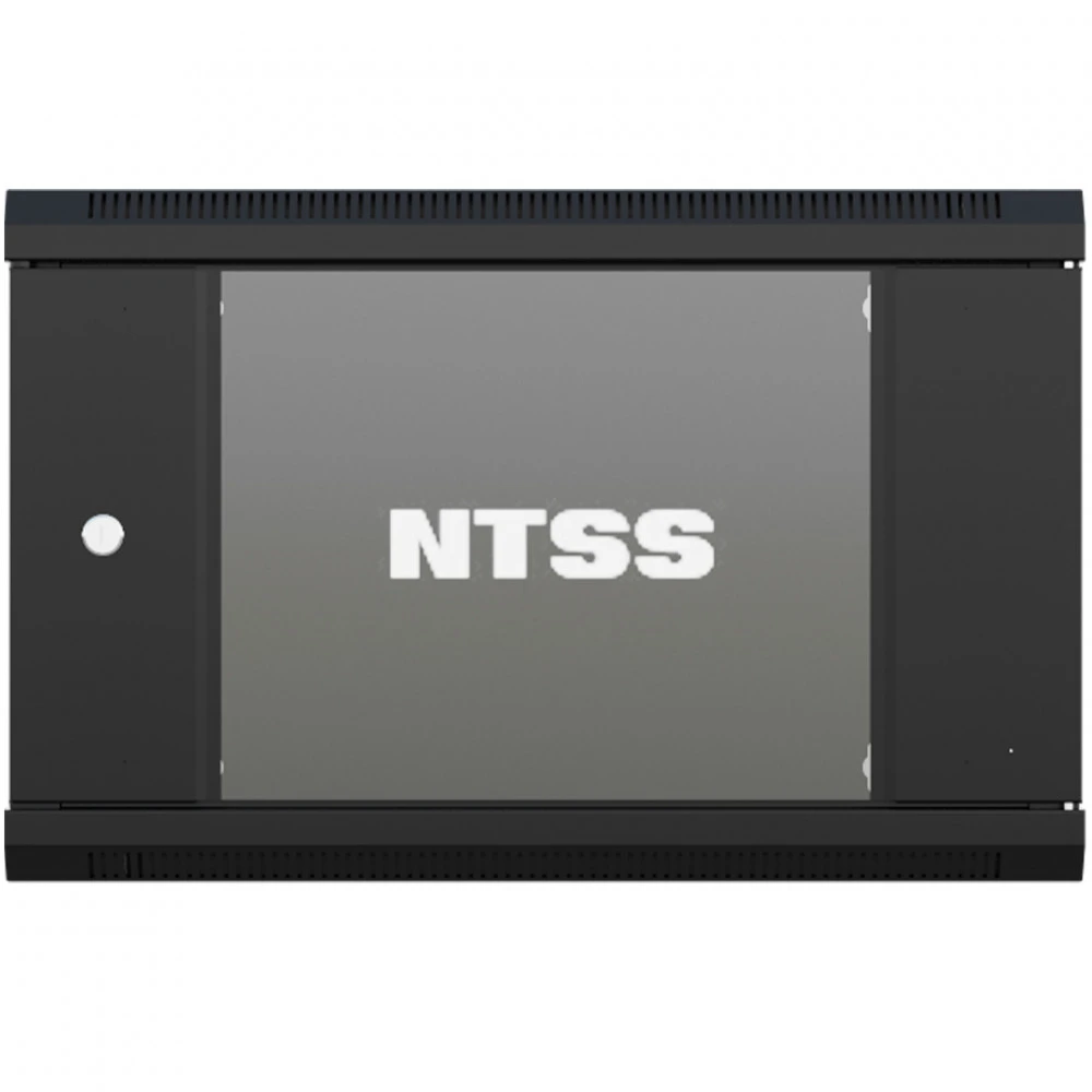 Серверный шкаф NTSS настенный 12U 570x450мм NTSS-W12U6045GS-BL